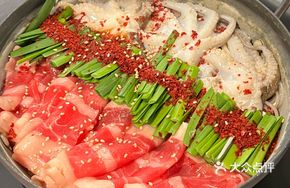 Seoul Beef Belly and Octopus Hot Pot