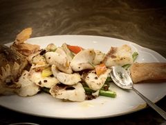 油鳮縱菌爆炒东星斑-伯衡55·吉品轩(乌鲁木齐南路店)