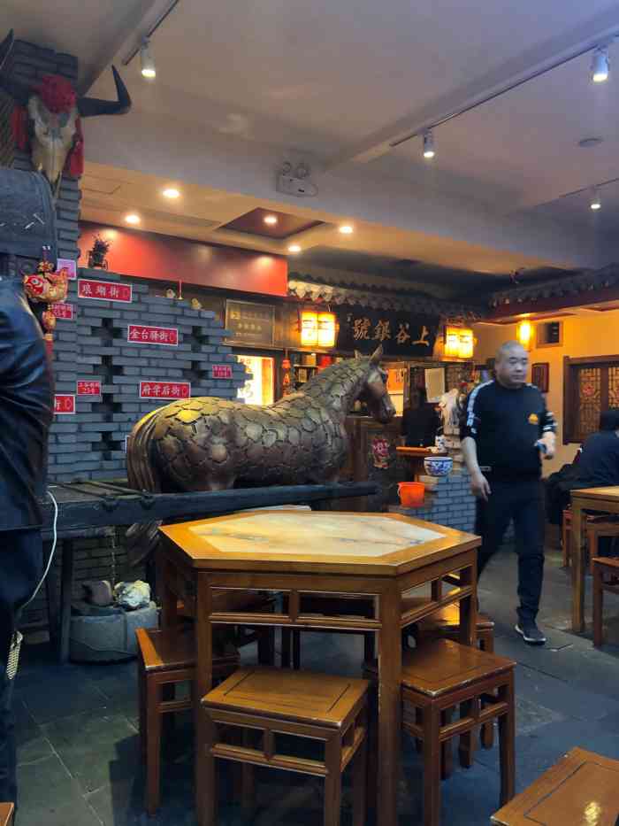 上谷厨院(时代店)-"也只能说环境可以,菜味道很一般,菜量少的.