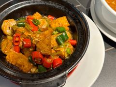 雪菜虾仁豆腐煲-有璟阁港式餐厅(金融街购物中心店)