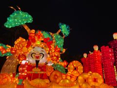 -欢乐海岸椰林沙滩-2025湾区超级灯会