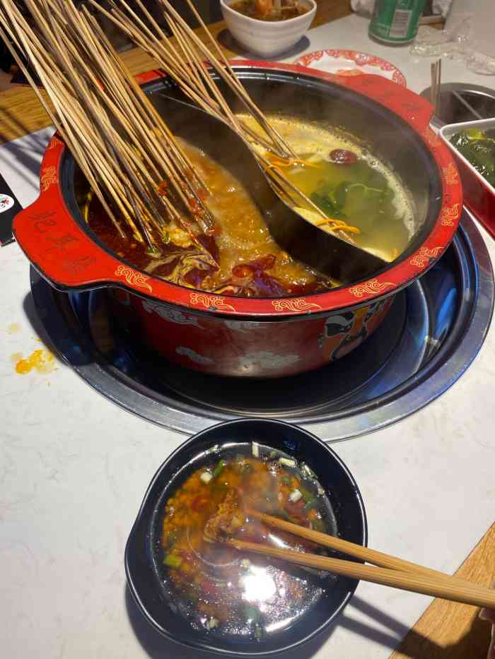 耙耳朵串串(总店)-"美团上有两人优惠套餐,两个人吃夜宵还是妥.