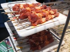 现穿羊肉串-丰茂烤串(六里桥店)