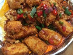 铁板爆浆豆腐-四海烤鸭城