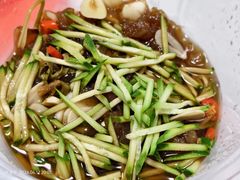 黄瓜拌海蜇-北戴河庆山饭店·海鲜砂锅粥(北戴河黑石路店)