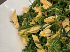 凉拌丝瓜尖-黑窑厂糖油饼烤鸭·清真菜(旗舰店)