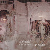 春季必选🌸樱花浪漫的欧式古堡，粉色纯洁梦幻婚礼