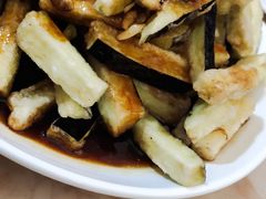 蛤蜊肉拌茄子-华春餐馆(鱼山路店)