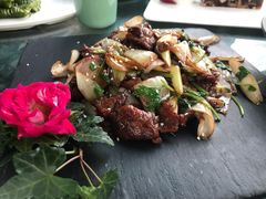 葱爆羊肉-唐廊烤鸭店(工体店)