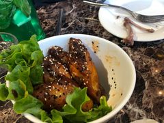 黑白芝麻鸡翅-Lets burger非常汉堡·环球风味(蓝色港湾店)