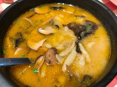 蘑菇汤莜面鱼鱼-西贝(无锡万象城店)