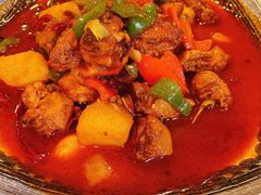 特色的大盘鸡-维吾尔餐厅(宜山路店)