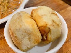 自制烧饼-安诚居干锅鸭头(八角店)