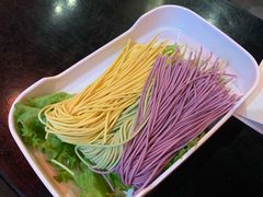 蔬菜三色面-渝利重庆火锅