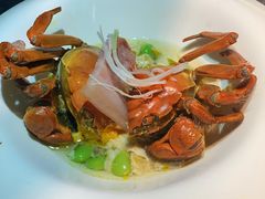 咸肉百叶蒸六月黄-蟹榭·本帮江浙菜·蟹宴(五角场合生汇商场店)