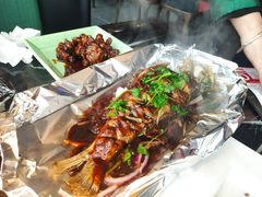 酱烤活鲈鱼-新白鹿餐厅(虹桥南丰城店)