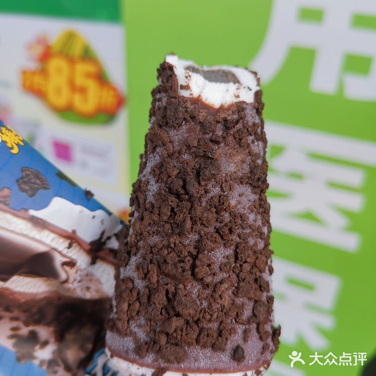 可爱多新品‼️奥利奥巧克力流心脆