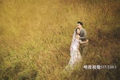 海边芦苇-巴黎婚纱摄影工作室