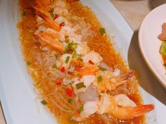 金银蒜蒸凤尾虾-绿茶餐厅(乐峰广场店)