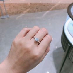 点击看大图 -钻石小鸟钻戒婚戒定制(石路店)
