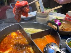 -热火朝天鲜切牛肉火锅(南强街巷店)