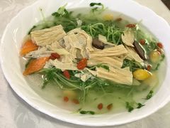 鲜腐竹银杏上汤浸有机豆苗-佛有缘·32年老字号(广州首店)