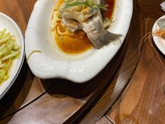 清蒸鲈鱼-六缘蒸菜馆(蓝天花园店)