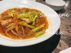 芹菜炒粉-绿茶餐厅(天津天河城店)