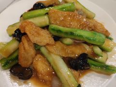 海米烧丝瓜自制鱼腐-日昌餐馆(亦庄店)