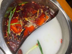 特色麻辣拼骨汤锅底-重庆锦火锅(惠福东路店)