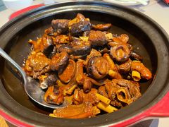 花菇煲狮头鹅掌翅煲-金海华·悦食东方(苏州中心商场店)