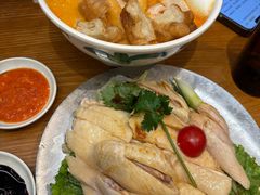 鸡腿饭-绿柠食堂(北外滩店)