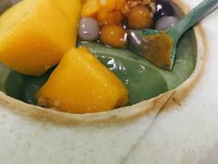 抹茶椰子冻-广德记·椰子冻手制甜品(福田总店)