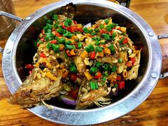 干锅翘鱼-好呷八大碗(五羊店)