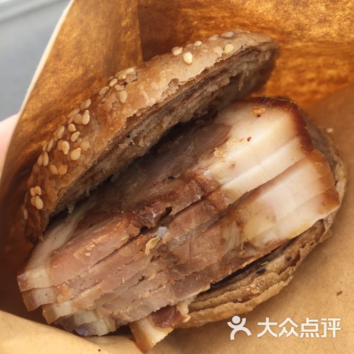 崔记烧饼夹肘子图片-北京快餐简餐-大众点评网