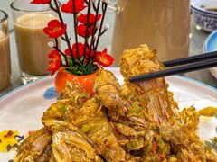 椒盐皮皮虾-金沙滩海鲜餐厅·海肠捞饭·手工水饺(梅江龙水园店)