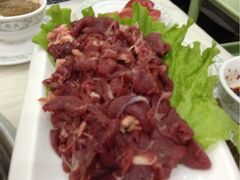 新鲜牛肉-草原饭店火锅