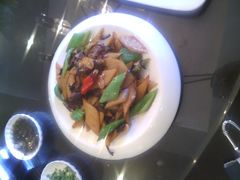 土豆片炒榛蘑-路家小馆(富力又一城店)