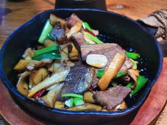 傣味香烤菌菇-云海肴·汽锅鸡·云南菜(天津国金汇店)