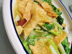 青菜豆皮-松针蔡记蒸饺(花园路店)