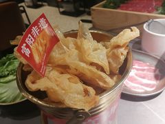 富阳非遗炸豆皮-骨之味·筒骨汤火锅(江头店)