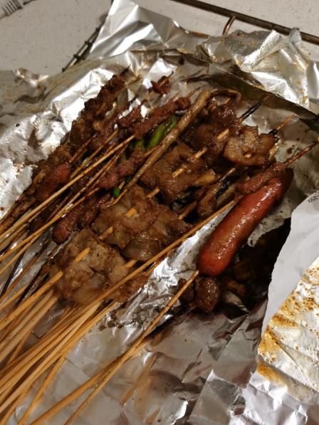 进京赶烤·烧烤(望月路店)-"点的外卖,速度蛮快的,味道一般,烤法和正.