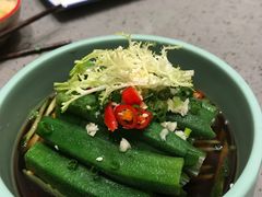 养生秋葵-羊来顺冰煮鲜羊铁锅烀羊肉(八卦岭店)