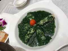 荠菜溜黄鱼卷-申宴酒楼(王子百货店)