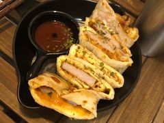 豬排蛋餅-甘单茶事小馆(洋河店)