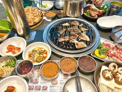 农乐园海鲜饼-农乐园炭火烤肉(繁花中心店)