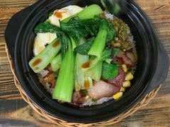 腊味三拼-阿清煲仔店(纺织城店)