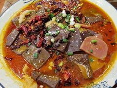 麻辣血旺-海富荣·锅贴·陕菜家常菜(阳光城店)