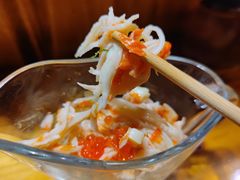 蟹肉沙拉-老龙亭拉面店