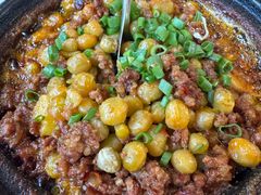 豌豆炖烂肉-廖记老砂锅(上清寺店)